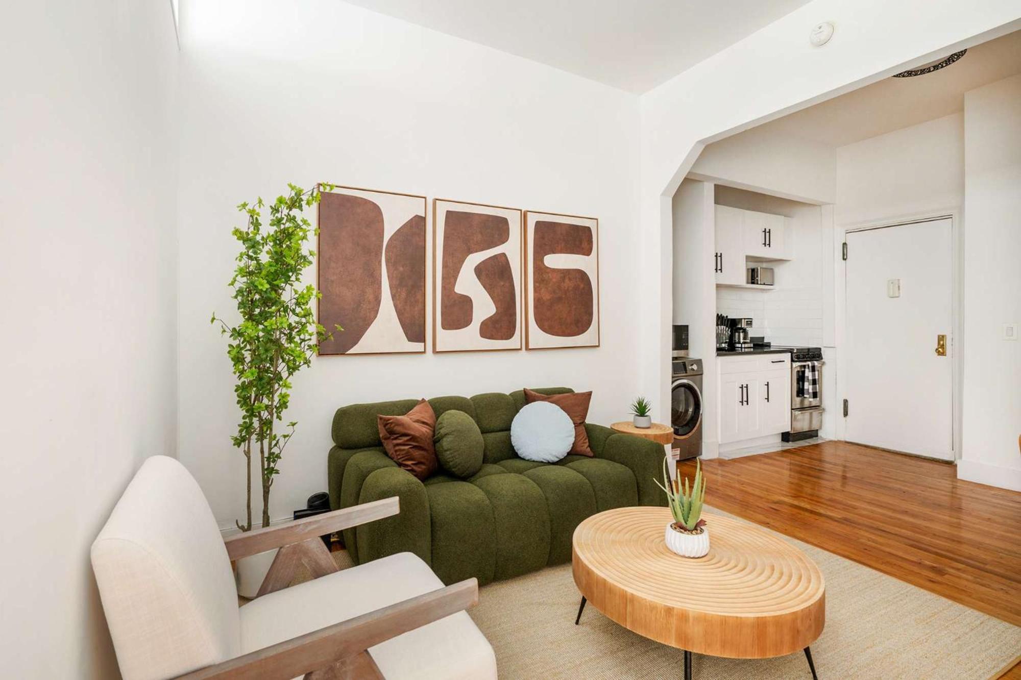 444-1a Beautiful 1br Midtown West Apartamento