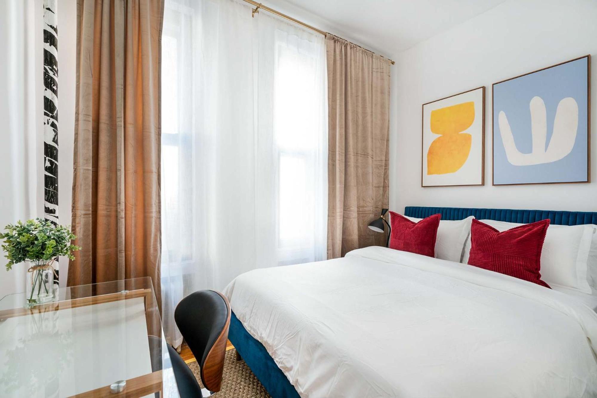 444-1a Beautiful 1br Midtown West Apartamento *
