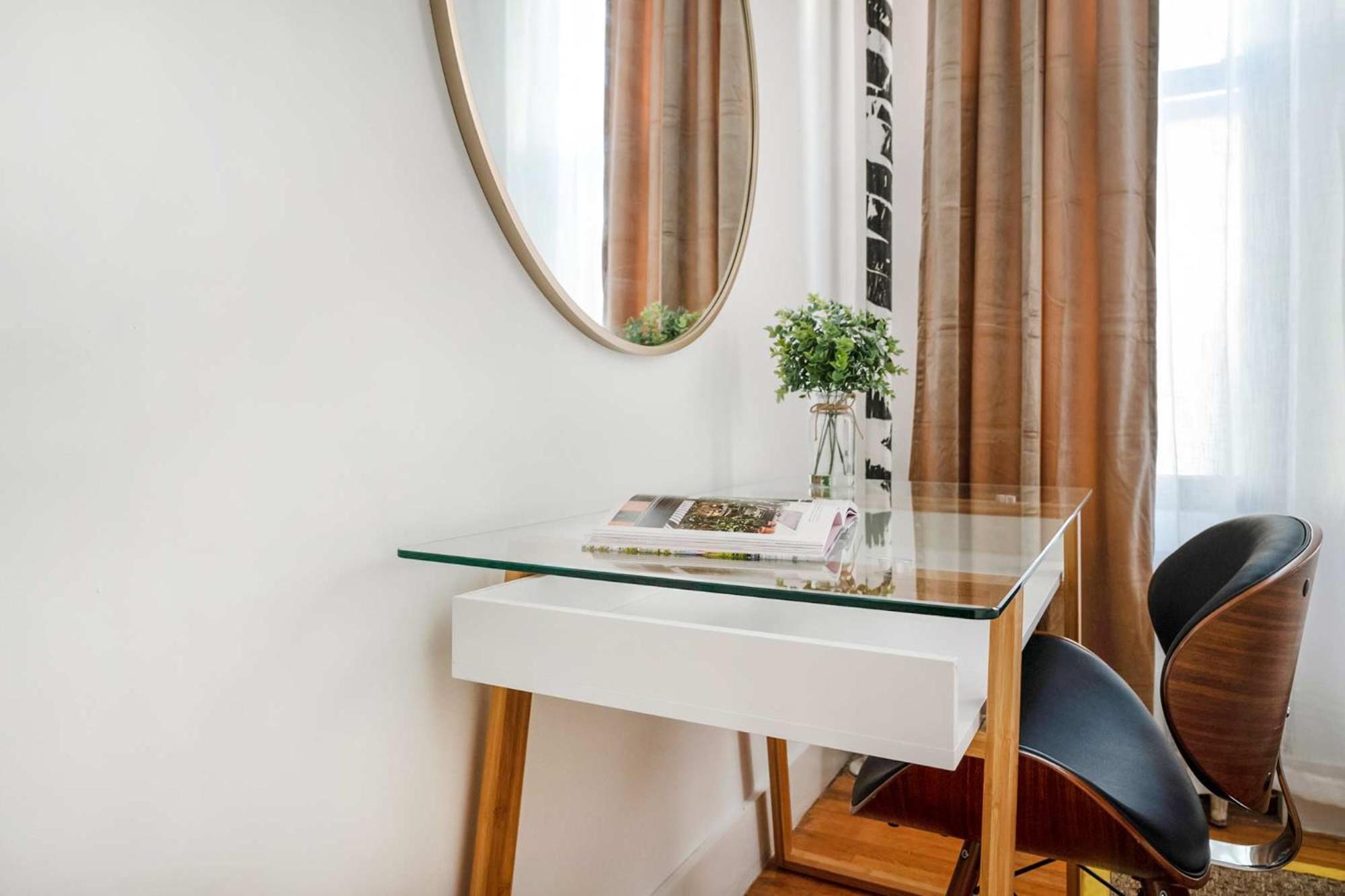 444-1a Beautiful 1br Midtown West Apartamento